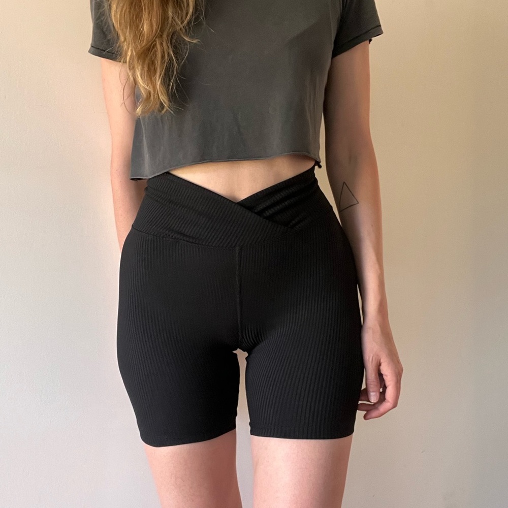Year of Ours Ribbed Bike Shorts